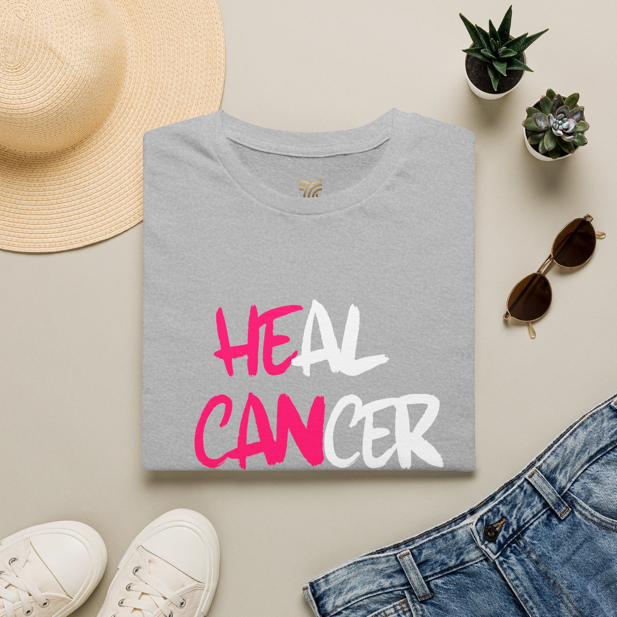 Heal Cancer T-Shirt (Luke 1:37)