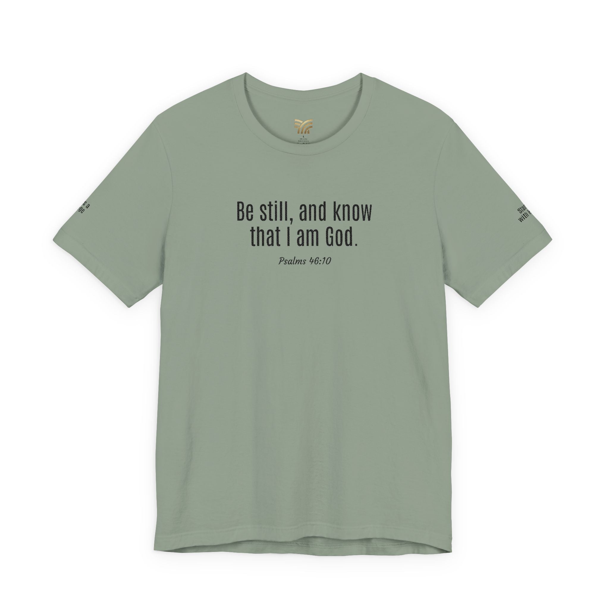 Be still: Standing with Hannah Embroidery BOLD