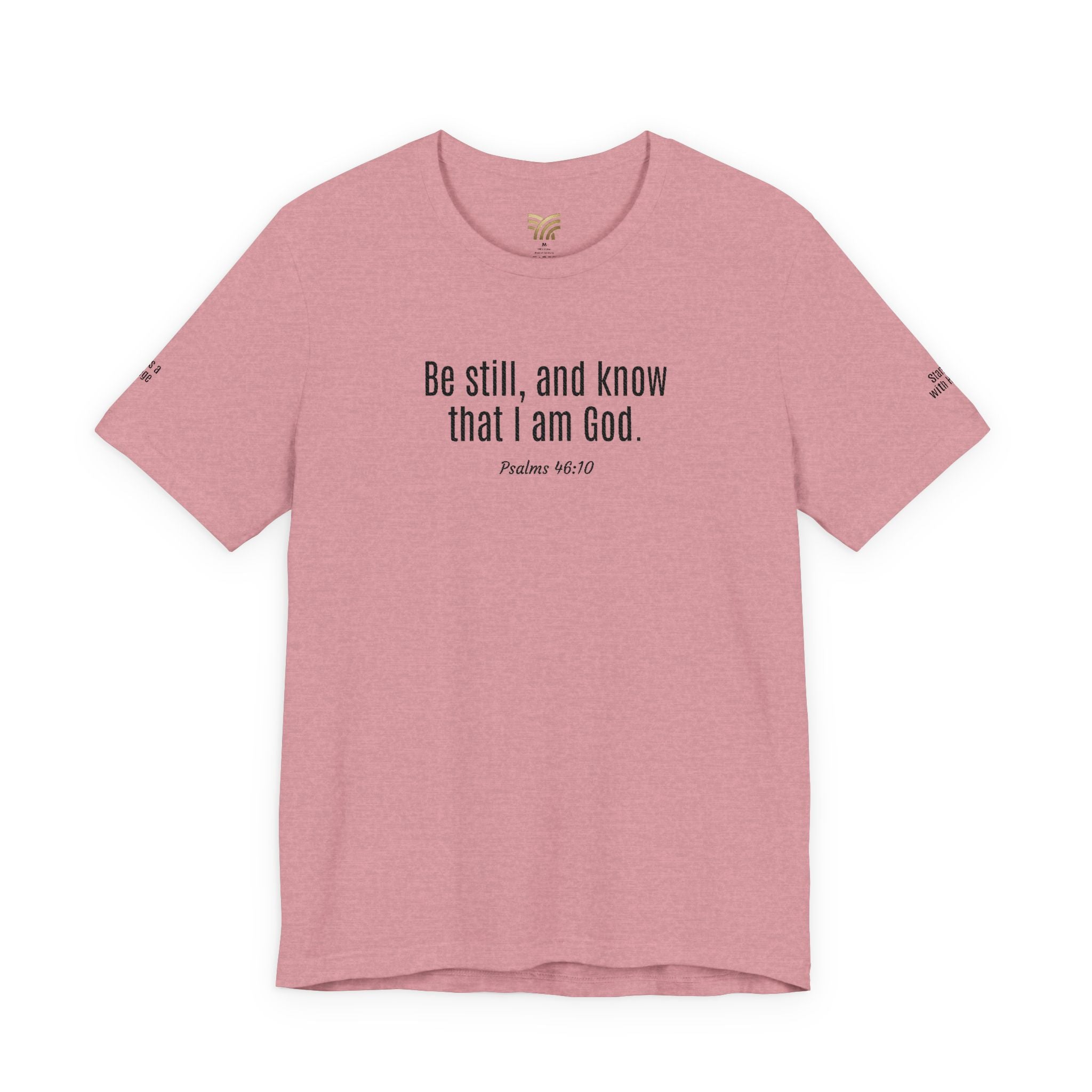 Be still: Standing with Hannah Embroidery BOLD
