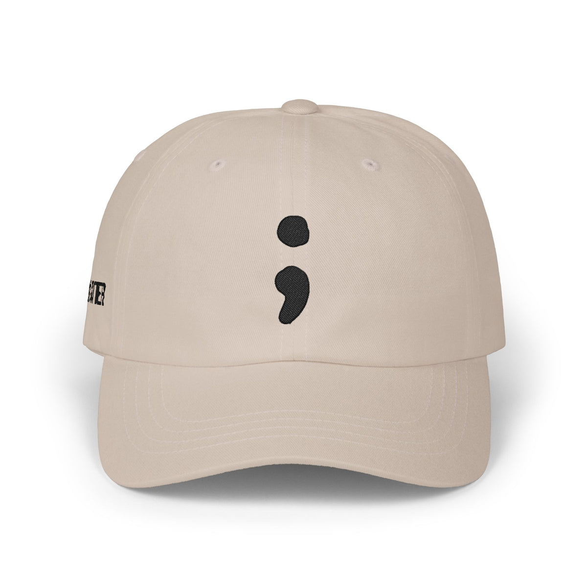 YOU MATTER Semicolon Dad Cap- Embroidery
