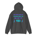 Suicide Prevention Hoodie — Semicolon Design with 988 Crisis Hotline Back Print