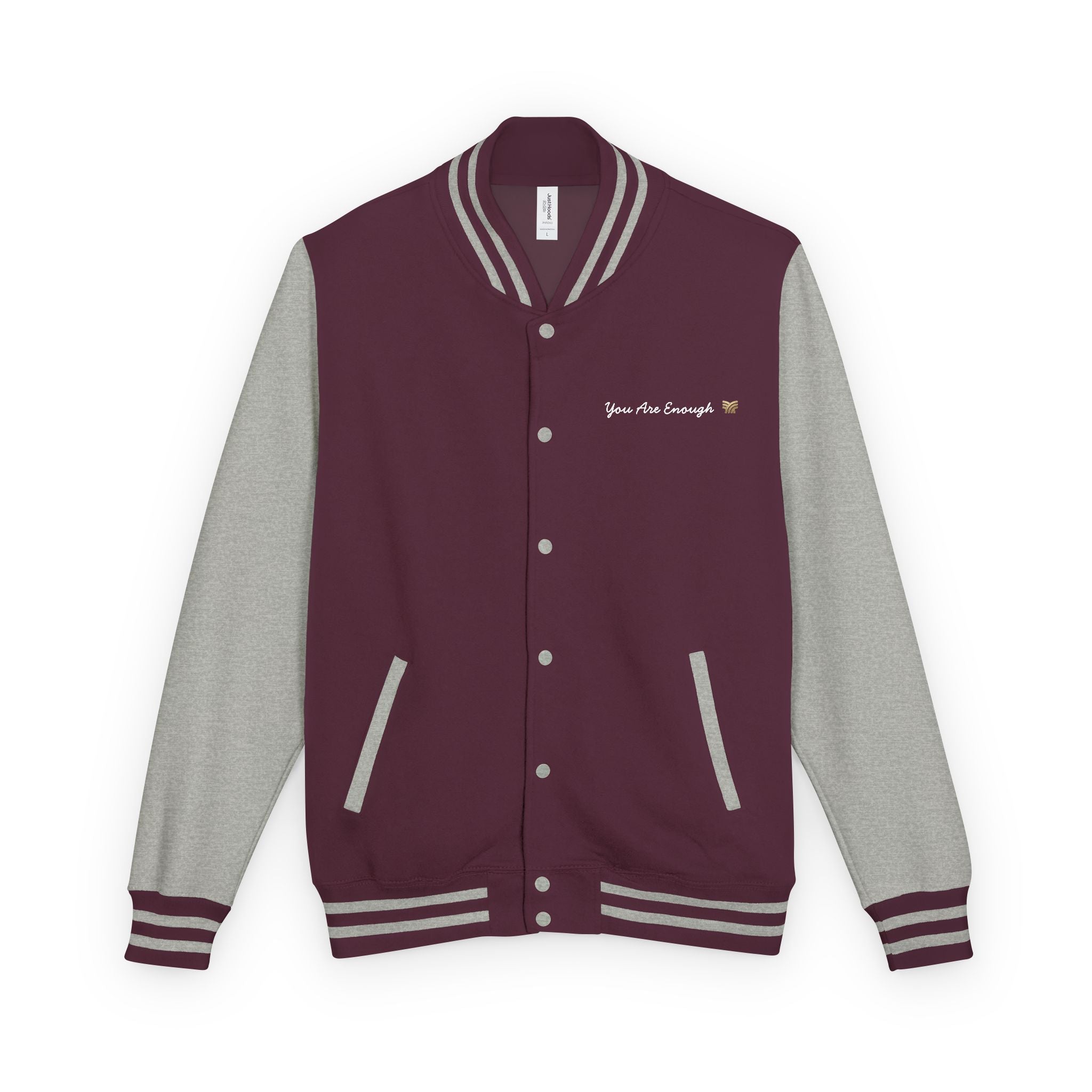 Letterman Jacket — "Dear Person Behind Me, The World Is Better With You In It" Varsity Coat