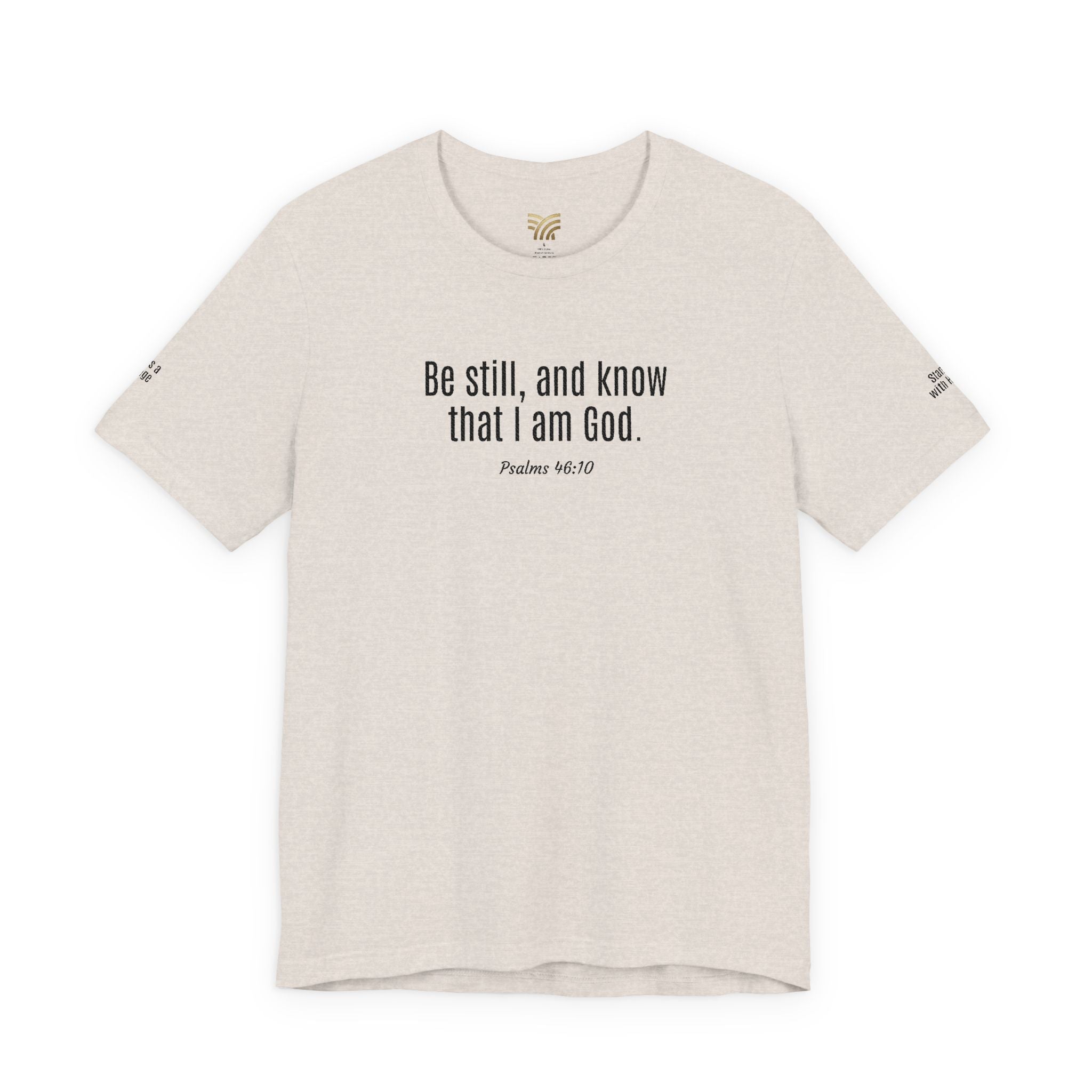 Be still: Standing with Hannah Embroidery BOLD