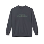 Blessed Crewneck Sweatshirt — Favored and Blessed Inspirational Pullover