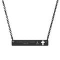 Love Letty Cross Bar Necklace