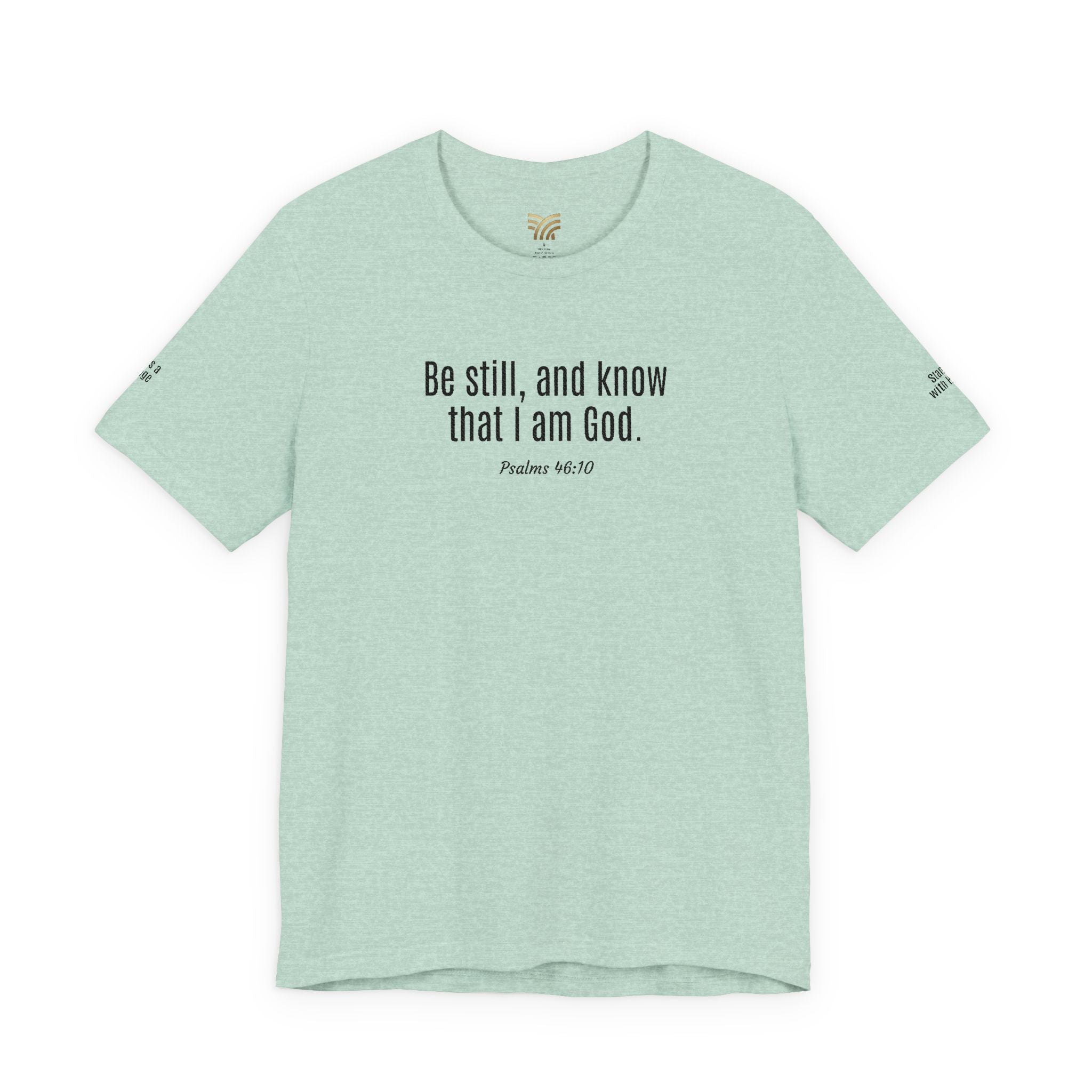 Be still: Standing with Hannah Embroidery BOLD