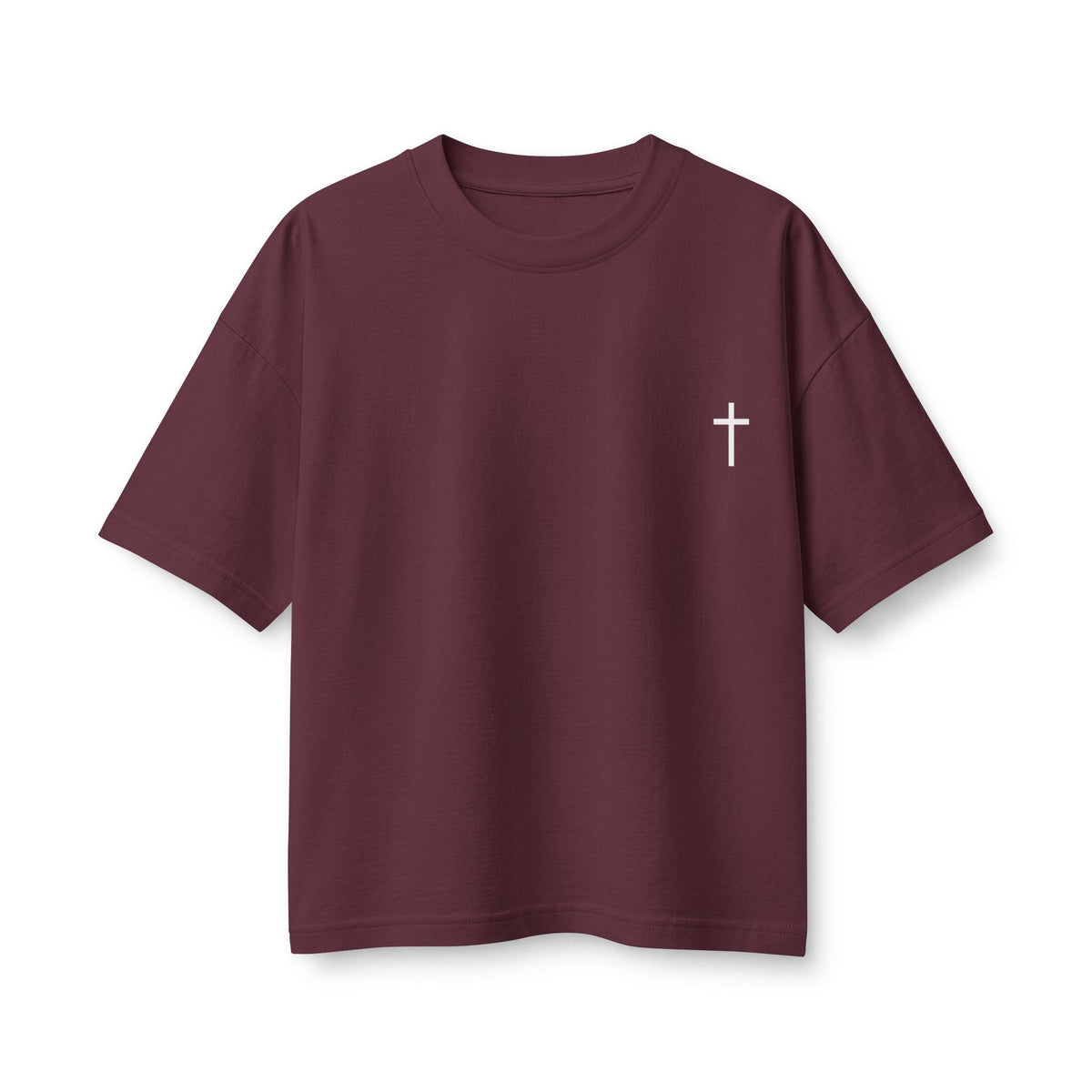 Shine Bright Women's Tee — Inspirational Cross Graphic Crop T-Shirt