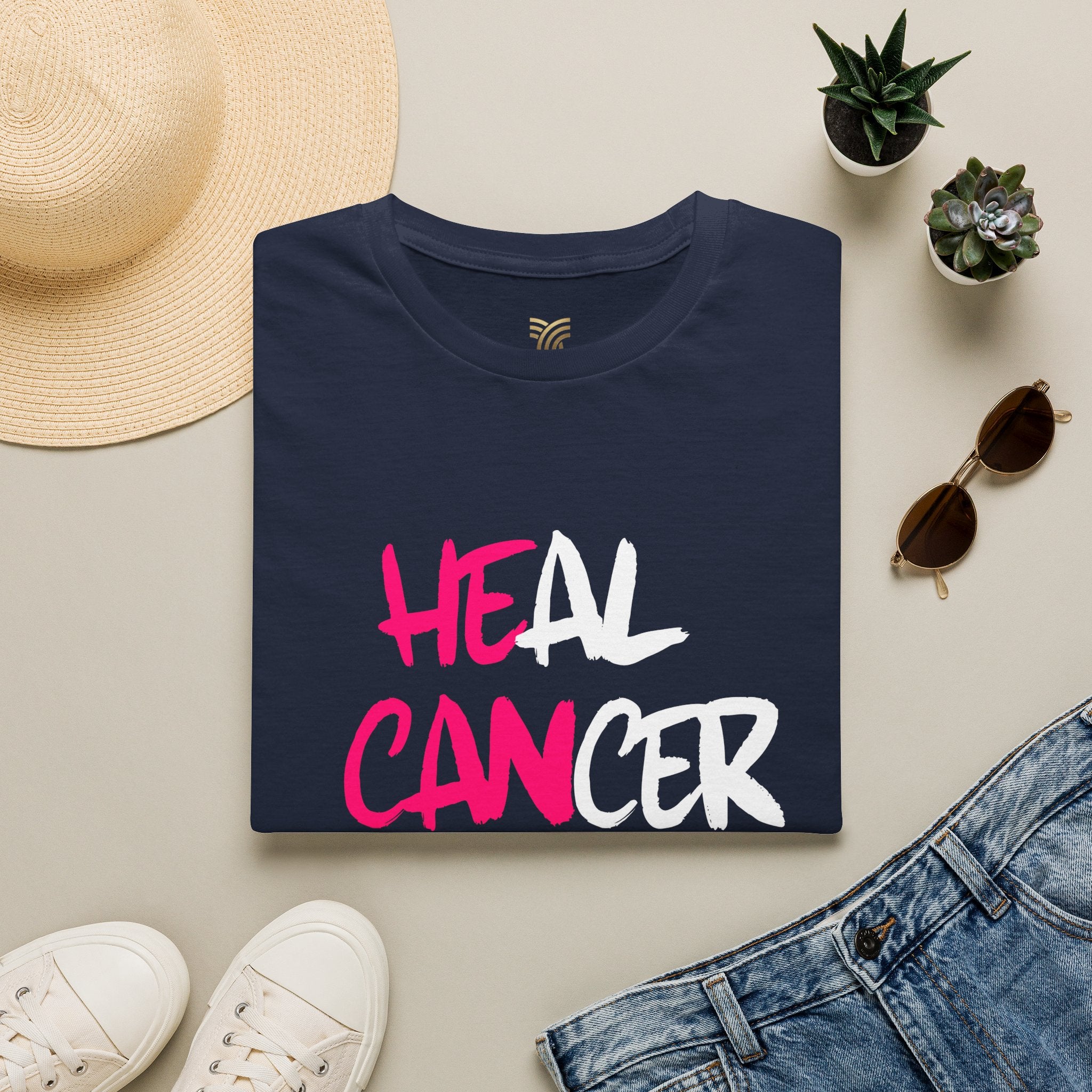 Heal Cancer T-Shirt (Luke 1:37)