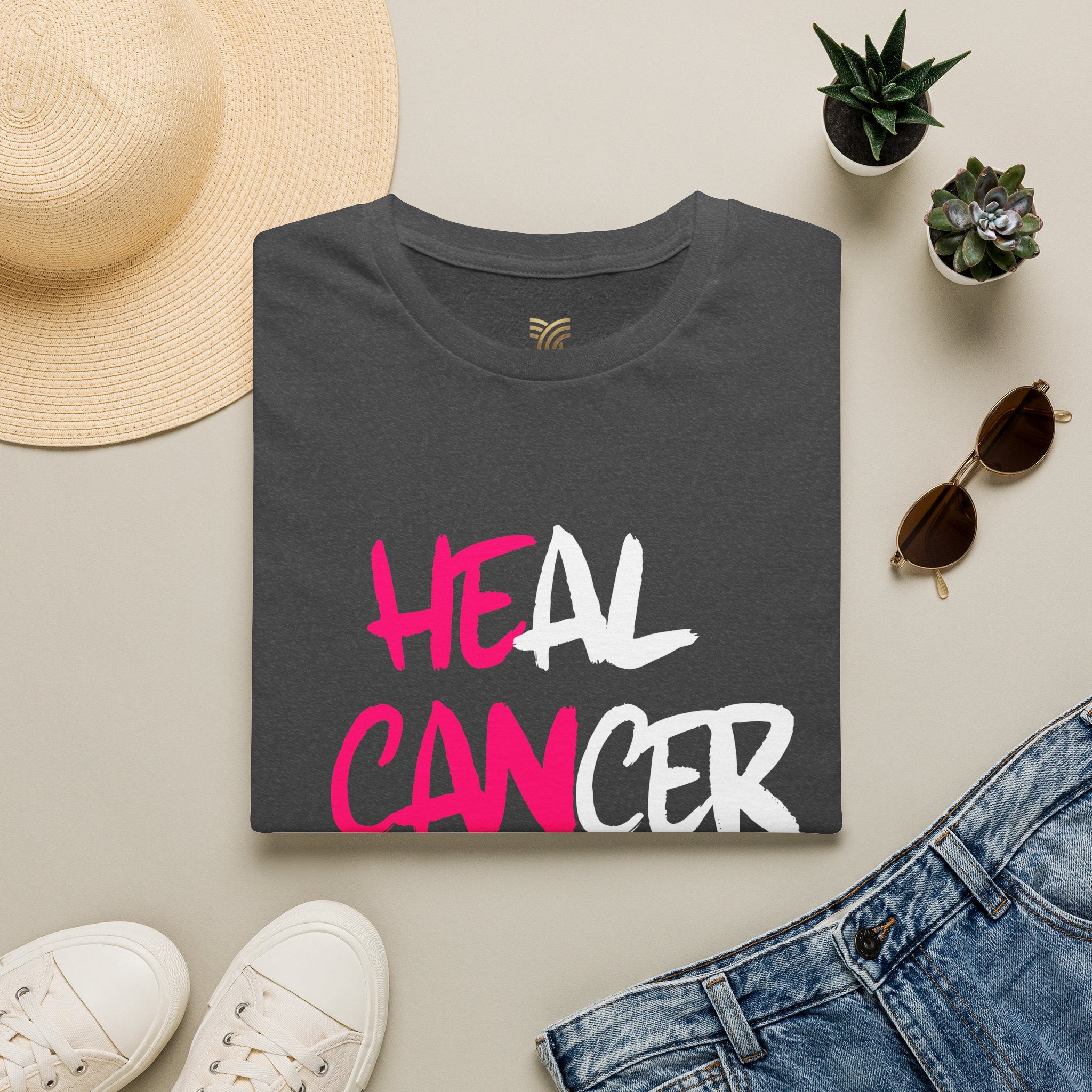 Heal Cancer T-Shirt (Luke 1:37)