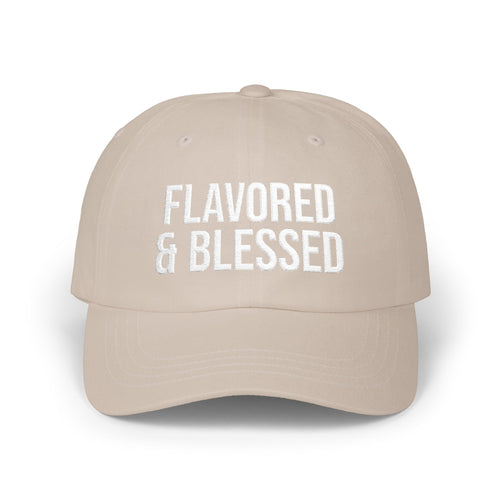 Flavored and Blessed Hat- Embroidery