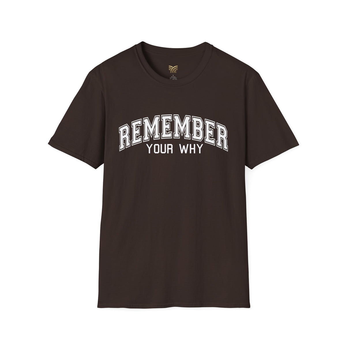 Remember Your Why T-Shirt — Motivational Graphic Tee