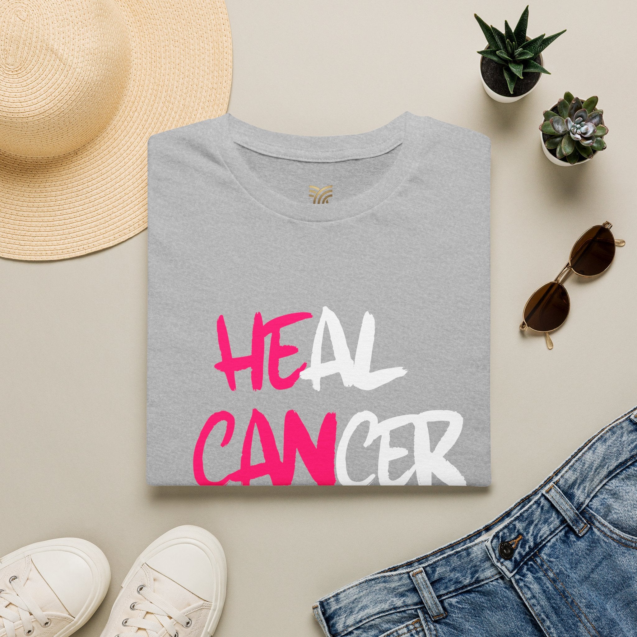 Heal Cancer T-Shirt (Luke 1:37)