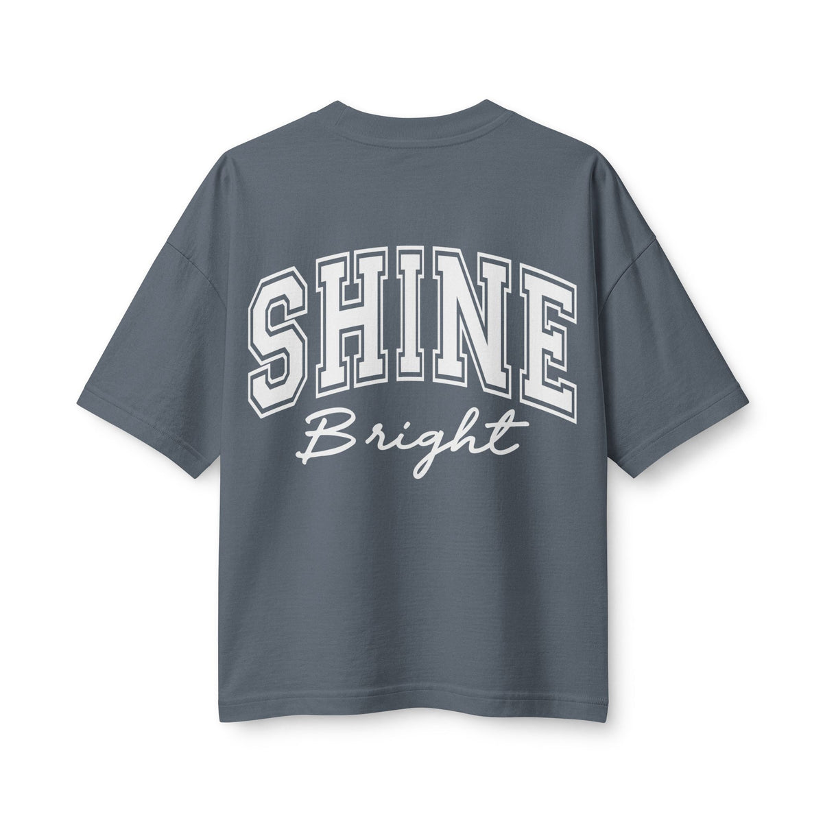Shine Bright Women's Tee — Inspirational Cross Graphic Crop T-Shirt