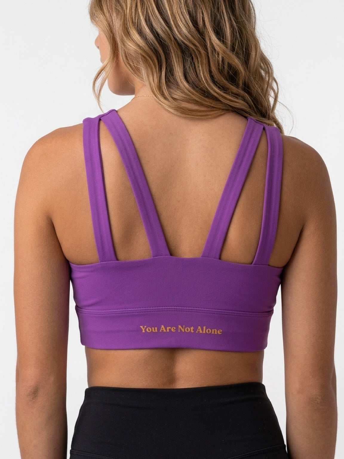 Higher Purpose Vivid Purple Sports Bra