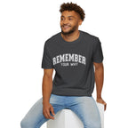 Remember Your Why T-Shirt — Motivational Graphic Tee