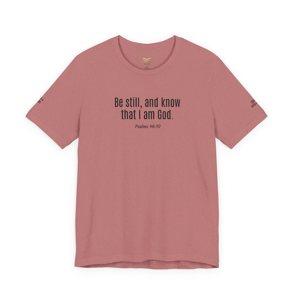 Be still: Standing with Hannah Embroidery BOLD