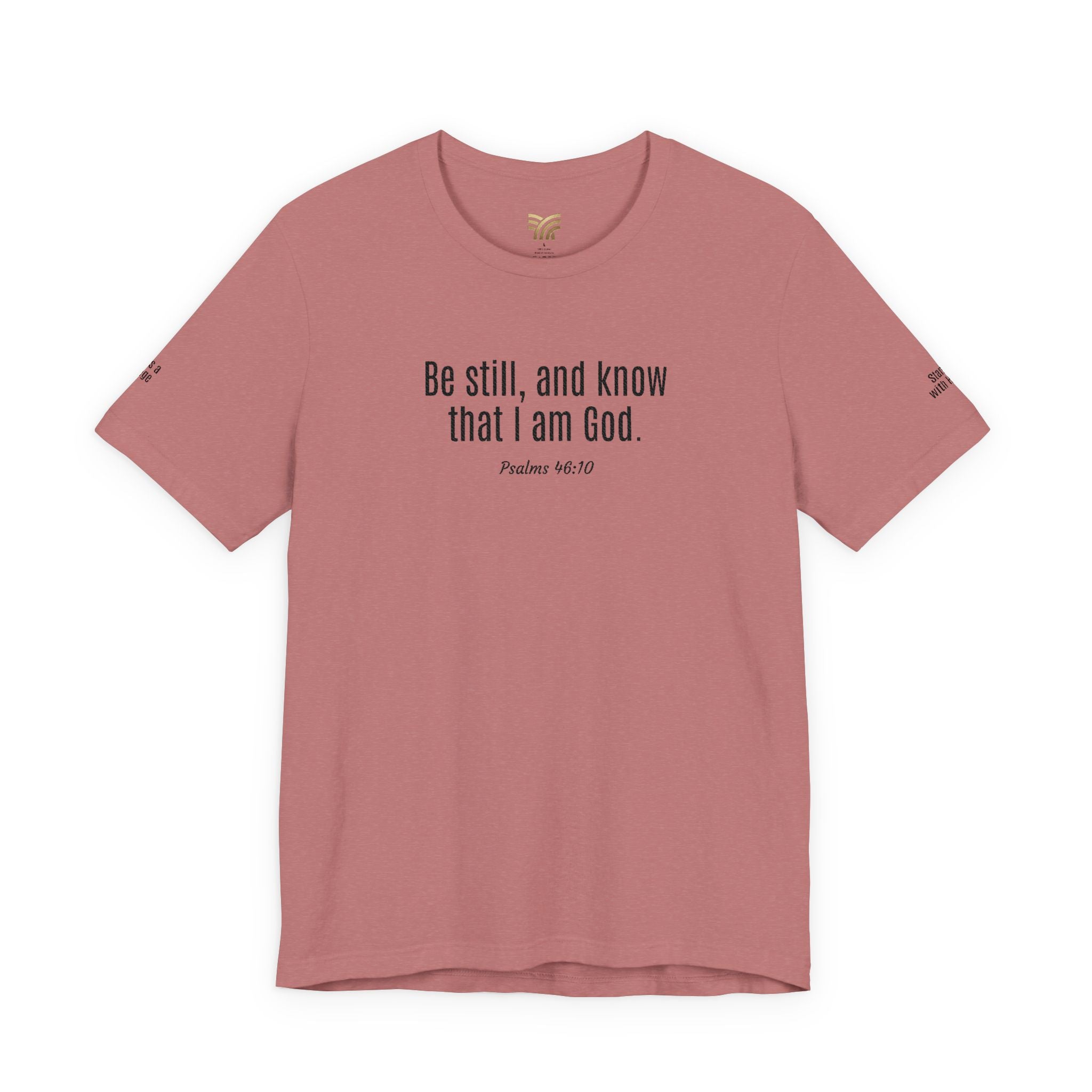 Be still: Standing with Hannah Embroidery BOLD