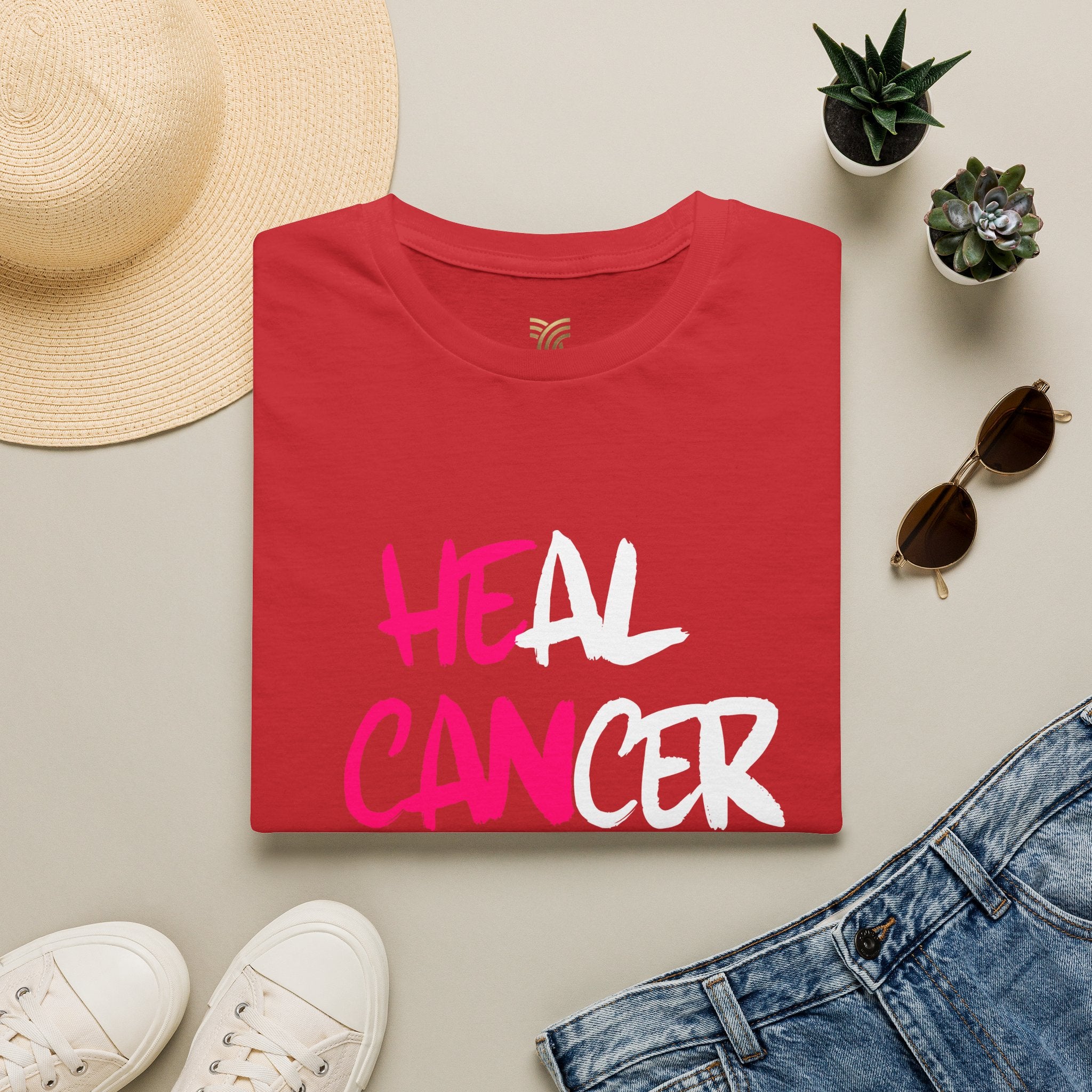 Heal Cancer T-Shirt (Luke 1:37)