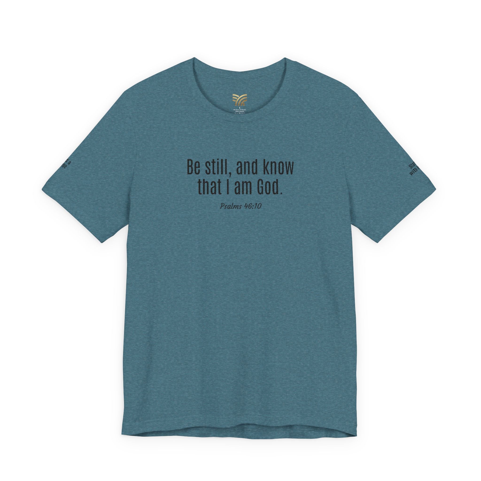 Be still: Standing with Hannah Embroidery BOLD