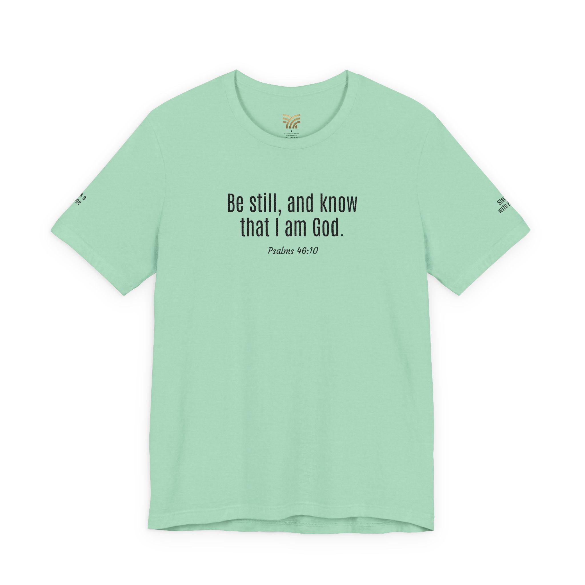 Be still: Standing with Hannah Embroidery BOLD