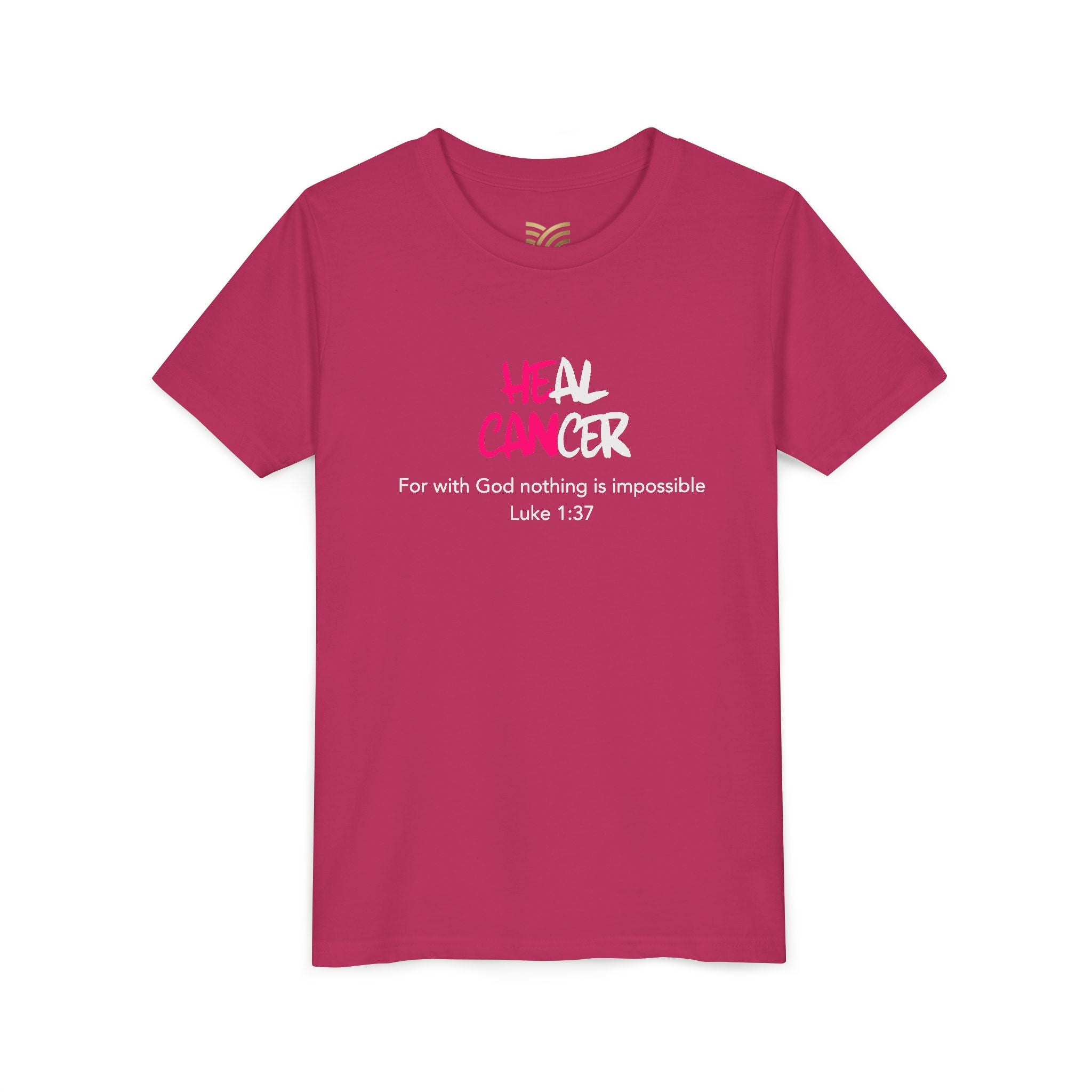 Nothing is impossible - Letty's HE CAN Heal Cancer Youth T-shirt