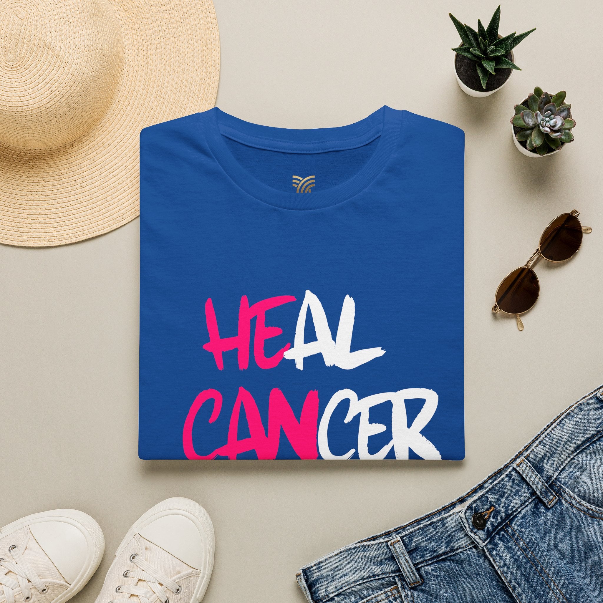 Heal Cancer T-Shirt (Luke 1:37)