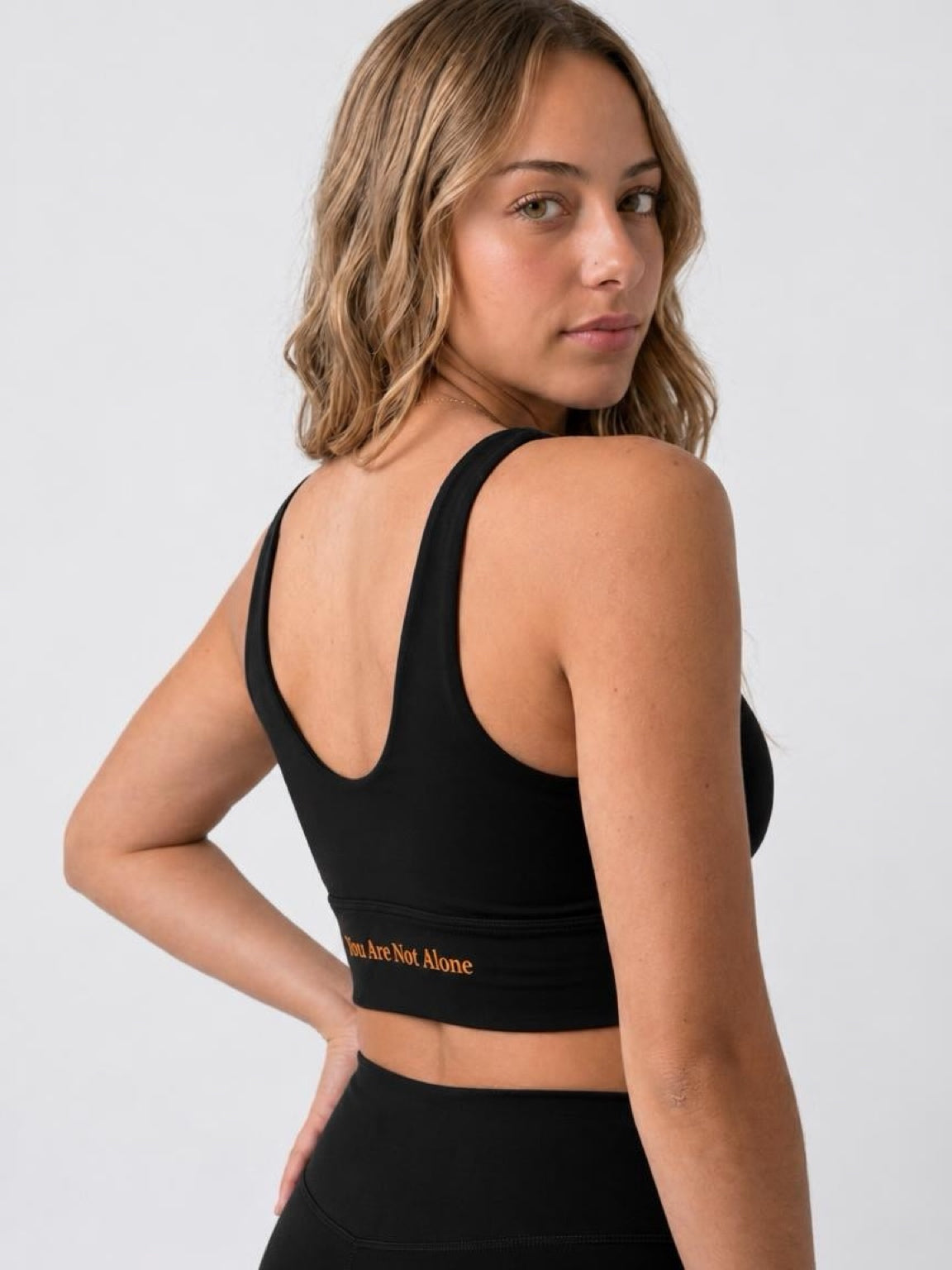 Inner Strength Classic Black Sports Bra