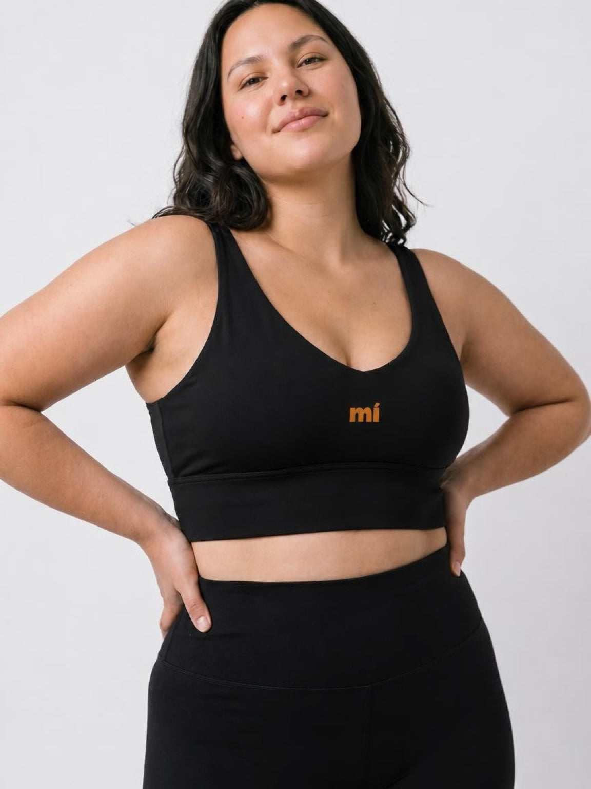Inner Strength Classic Black Sports Bra