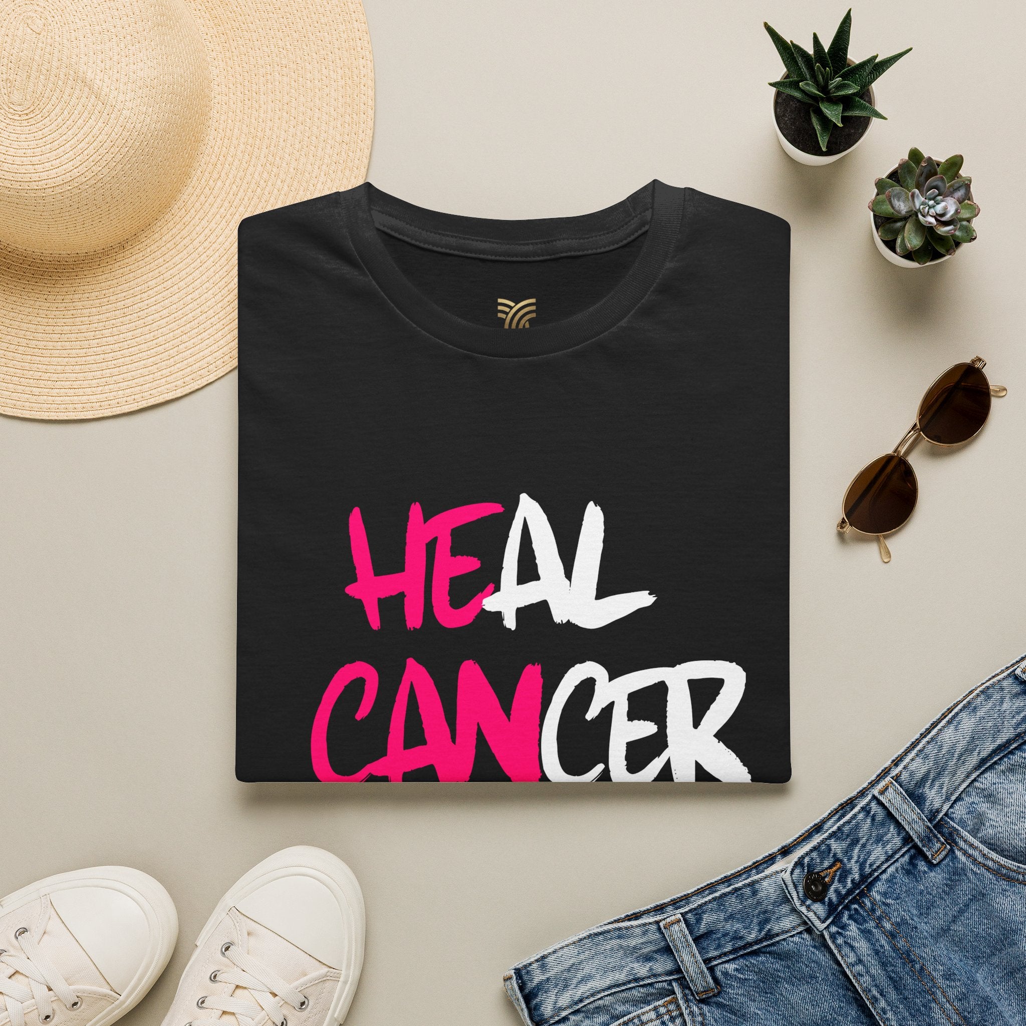 Heal Cancer T-Shirt (Luke 1:37)